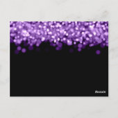 パープルライトに感謝 ポストカード (裏面)