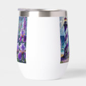 パープルライトハウス(フォックスグローブ&アイリス付パーソナライズされた) (右面)