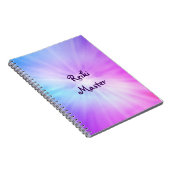 パープルライト霊気マスターデザイン ノートブック (右側)