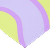 パープルライムストライプグルーヴィ鮮やか春夏 テーブルクロス (アングル)