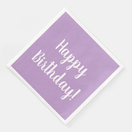 パープルライラックの誕生日パーティー お誕生日おめでとう (コーナー)