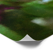 パープルライラック春の日 ポスター (角)