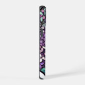 パープルライラック iPhone 15ケース (右側面)