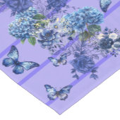 パープルラインバタフライメドウ ショートテーブルランナー (コーナー)