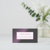 パープルラグジュアリー 名刺 (スタンド正面)