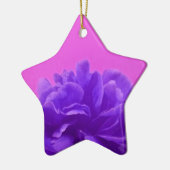パープルラズベリエレガントーフローラ セラミックオーナメント (左)