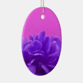 パープルラズベリエレガントーフローラ セラミックオーナメント (右)