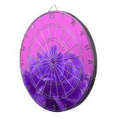 パープルラズベリエレガントーフローラ ダーツボード (正面右)