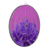 パープルラズベリエレガントーフローラ ダーツボード (正面左)