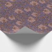 パープルラッピング紙 ラッピングペーパー (角)
