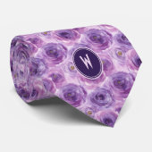 パープルラヌカルスフローラ ネクタイ (ロール)