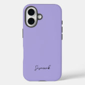 パープルラベンダーエステティック薄紫 Case-Mate iPhoneケース (裏面)