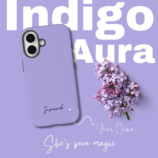 パープルラベンダーエステティック薄紫 Case-Mate iPhoneケース