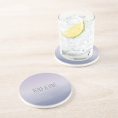 パープルラベンダーグラデーション コースター (側面)