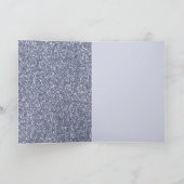 パープルラベンダーグリッタートンフライ カード (内部)