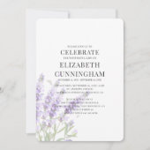 パープルラベンダーフローラ記念館 招待状 (正面)