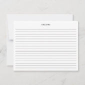 パープルラベンダーホワイトウォーターカラーフローラレシピ (裏面)