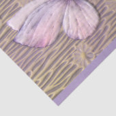 パープルラベンダー開花薬用ヴィンテージエフェメラ 薄葉紙 (詳細)