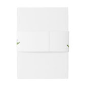 パープルラベ素朴ンダフローラ結婚ズ 招待状ベリーバンド (裏面例)