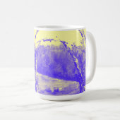 パープルランズイエロースカイ コーヒーマグカップ (正面右)
