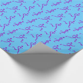 パープルランナー ラッピングペーパー (角)