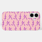 パープルランナー Case-Mate iPhoneケース (裏面 (横))
