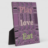 パープルラヴ遊ス食べ&ア伝統的フス南 フォトプラーク (側面)