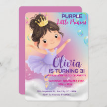 パープルリトルプリンセスボール