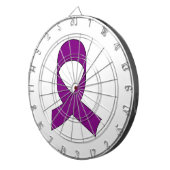 パープルリボンスケッチ ダーツボード (正面右)