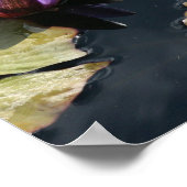 パープルリリー ポスター (角)