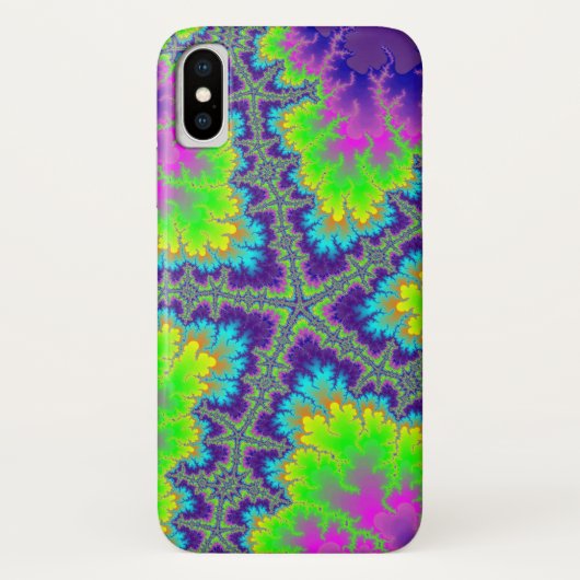 パープルリーフヒトデ Case-Mate iPhoneケース (裏面)