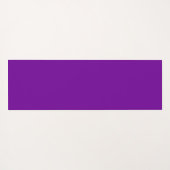 パープルルーム(オウム) HIndu瞑想シンボルYoga Mat ヨガマット (裏面(横))