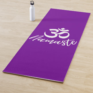 パープルルーム(オウム) HIndu瞑想シンボルYoga Mat ヨガマット