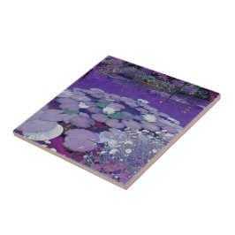 パープルレイクドリーミング タイル