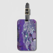 パープルレイクドリーミング ラゲッジタグ (正面縦)