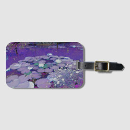 パープルレイクドリーミング ラゲッジタグ