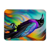 パープルレイブン、ノーザンライト マグネット (横)