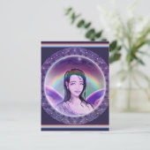 パープルレインの妖精のポストカード ポストカード (スタンド正面)