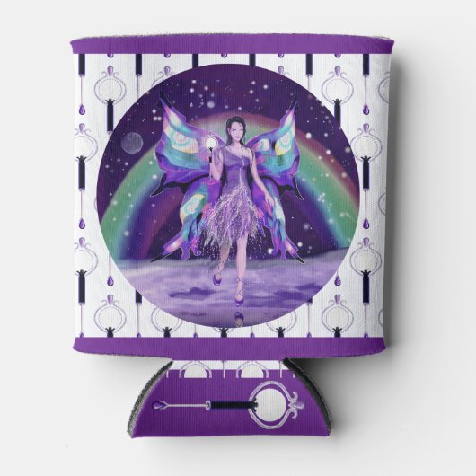 パープルレインフェアリークーラーボックス 缶クーラー (正面)