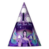 パープルレインフェアリーパーティー帽子 パーティーハット (正面)