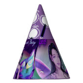 パープルレインフェアリーパーティー帽子 パーティーハット (右)