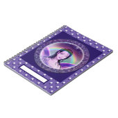 パープルレインフェアリー手帳 ノートブック (左側)