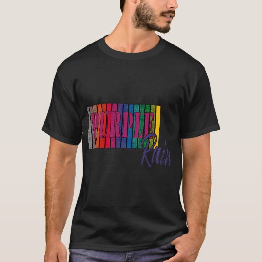 パープルレイン Tシャツ (正面)