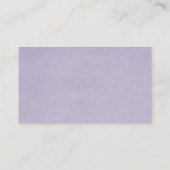 パープルレエレガントース座席表 プレイスカード (裏面)