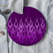 パープルレクールース炎デザイン 缶バッジ (インサイチュ)