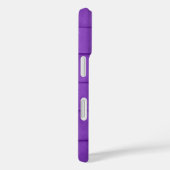 パープルレザーラティス編み Case-Mate iPhoneケース (裏面 / 右)