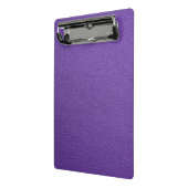 パープルレザー ミニクリップボード (アングル2)