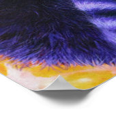 パープルレッドパンダ ポスター (角)