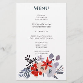 パープルレッドブルー赤面ピンクフローラ