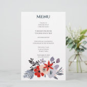 パープルレッドブルー赤面ピンクフローラ (スタンド正面)